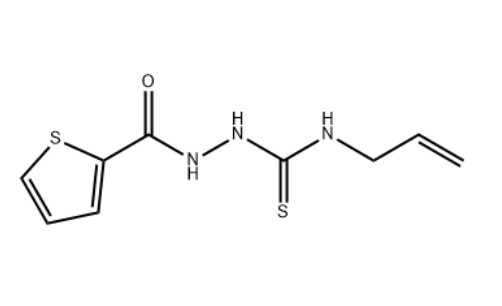 2-Thiophenecarboxylic acid, 2-[(2-propen-1-ylaMino)thioxoMethyl]hydrazide