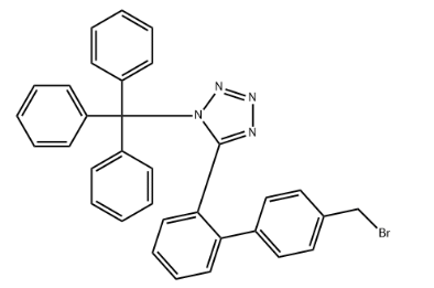 5-(4'-Bromomethyl-1,1'-biphenyl-2-yl)-1-triphenylmethyl-1H-tetrazole