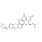 (1S)-1,5-Anhydro-1-C-[4-chloro-3-[[4-[[(3S)-tetrahydro-3-furanyl]oxy]phenyl]methyl]phenyl]-D-glucitol tetraacetate pictures