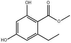 	2,4-dihydroxy-6-ethylbenzoic acid, methyl ester
