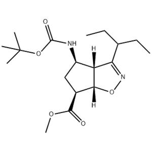 (1S-4R)-4-[[(1,1-diMethylethoxy)carbonyl]aMino]- 2-Cyclopentene-1-carboxylic acid Methyl ester