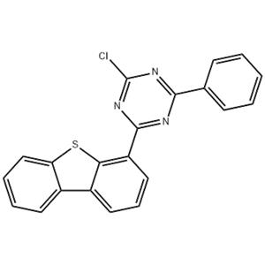 2-chloro-4-(dibenzo[b,d]thiophen-1-yl)-6-phenyl-1,3,5-triazine