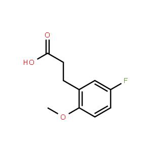 5'-Fluoro-2'-Methoxyphenylpropionic acid