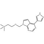 4-(1H-Pyrazol-4-yl)-7-((2-(trimethylsilyl)ethoxy)methyl)-7H-pyrrolo[2,3-d]pyrimidine pictures