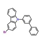 9-([1,1'-biphenyl]-3-yl)-3-bromo-9H-carbazole pictures