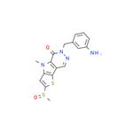 6-(3-Aminobenzyl)-4-methyl-2-(methylsulfinyl)-4H-thieno[2',3':4,5]pyrrolo[2,3-d]pyridazin-5(6H)-one pictures