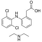 Diclofenac diethylammonium salt