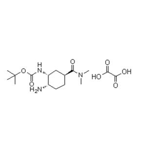 tert-Butyl [(1R,2S,5S)-2-amino-5-[(dimethylamino)carbonyl] cyclohexyl]carbamate oxalate