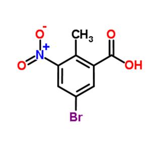 5-Bromo-2-methyl-3-nitrobenzoic acid