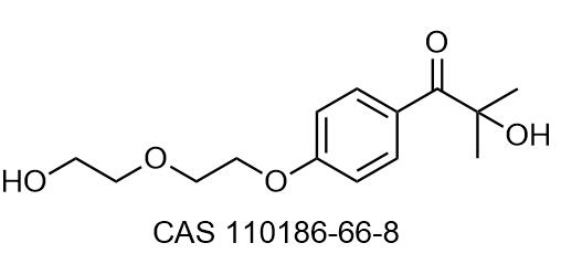 1-Propanone, 2-hydroxy-1-[4-[2-(2-hydroxyethoxy)ethoxy]phenyl]-2-methyl-