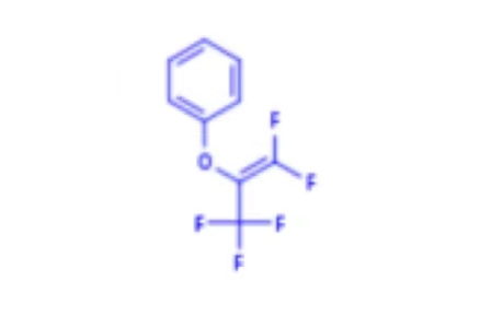 2, 2-fluoro-1-trifluoromethyl-vinyl phenyl ether