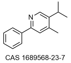 5-Isopropyl-4-methyl-2-phenylpyridine