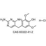 Phenol, 4-[(2,4-diamino-5-pyrimidinyl)methyl]-2,6-dimethoxy-, hydrochloride (1:1)