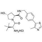 (2S,4R)-1-((S)-2-amino-3,3-dimethylbutanoyl)-4-hydroxy-N-(4-(4-methylthiazol-5-yl)benzyl)pyrrolidine-2-carboxamide hydrochloride pictures