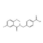 4-((5-fluoro-2-methoxybenzamido) methyl)benzoic acid