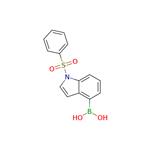 1-Benzenesulfonyl-1H-indole-4-boronic Acid pictures