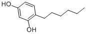 4-Hexyl-1,3-benzenediol Structure