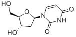 2'-Deoxyuridine Structure