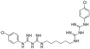Chlorhexidine Diacetate Structure Article illustration