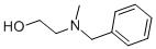 N-Benzyl-N-methylethanolamine Structure
