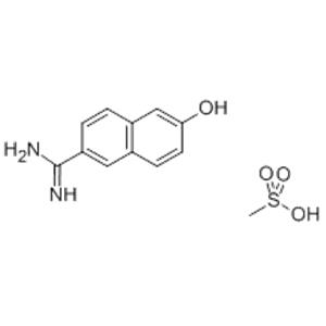 6-AMIDINO-2-NAPHTHOL METHANESULFONATE