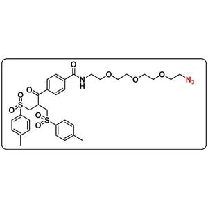 Bis-sulfone-PEG3-azide