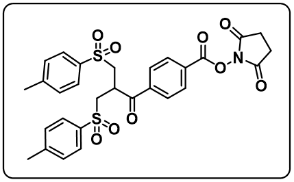 Bis-sulfone NHS Ester