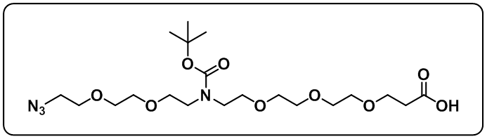 N-(Azido-PEG2)-N-Boc-PEG3-acid