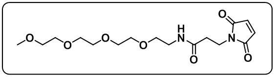 m-PEG4-amido-Mal