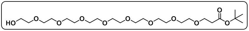 Hydroxy-PEG8-t-butyl ester