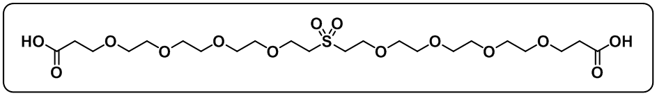 Acid-PEG4-Sulfone-PEG4-acid