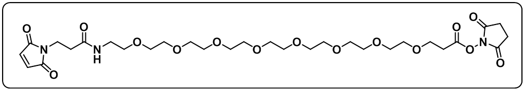 Mal-amido-PEG8-NHS
