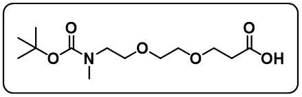N-Methyl-N-(t-Boc)-PEG2-Acid