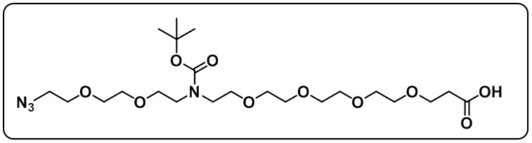 N-(Azido-PEG2)-N-Boc-PEG4-acid