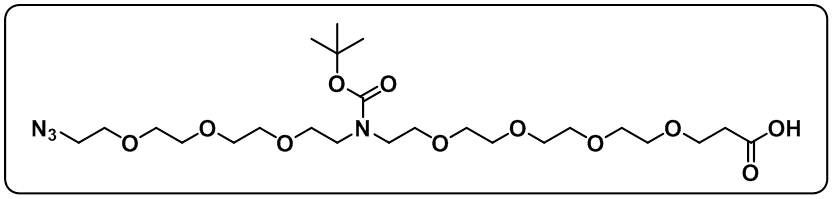 N-(Azido-PEG3)-N-Boc-PEG4-acid