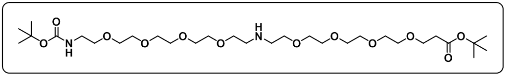 N-(Boc-PEG4)-NH-PEG4-t-butyl ester