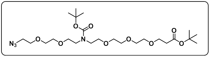 N-(Azido-PEG2)-N-Boc-PEG3-t-butyl ester