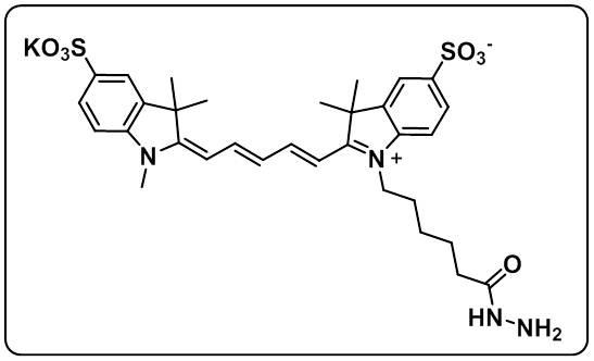 diSulfo-Cy5 hydrazide