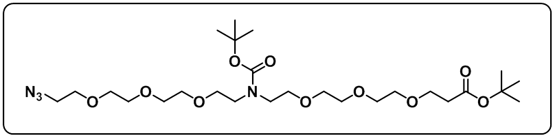 N-(Azido-PEG3)-N-Boc-PEG3-t-butyl ester