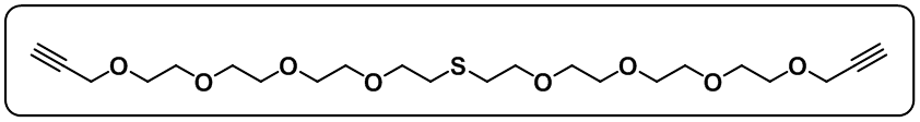 Propargyl-PEG4-S-PEG4-propargyl