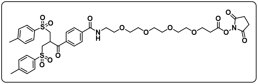 Bis-sulfone-PEG4-NHS ester