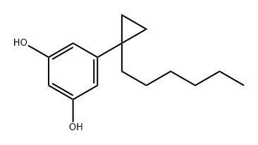5-(1-hexyl-cyclopropyl)benzene-1,3-diol