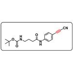 tert-butyl 3-(4-(2-cyanoethynyl)phenylcarbamoyl)propylcarbamate pictures