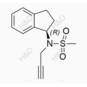 N-Methanesulfonyl-N-propynyl-1-aminoindane