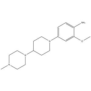 	2-Methoxy-4-[4-(4-methylpiperazin-1-yl)piperidin-1-yl]aniline