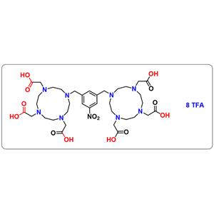10,10'-[(5-Nitro-1,3-phenylene)bis(methylene)]-(DOTA)2 (TFA salt)