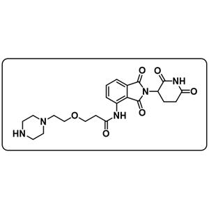 Pomalidomide-PEG1-piperazine