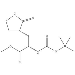 	Methyl (S)-2-(Boc-amino)-3-[(S)-2-oxo-3-pyrrolidinyl]propanoate