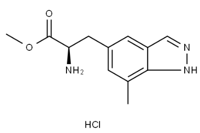 methyl (2R)-2-amino-3-(7-methyl-1H-indazol-5-yl)propanoate dihydrochloride 