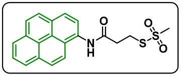 Pyrene-ACE-MTS [2-(Pyren-1-ylaminocarbonyl)ethyl methanethiosulfonate]